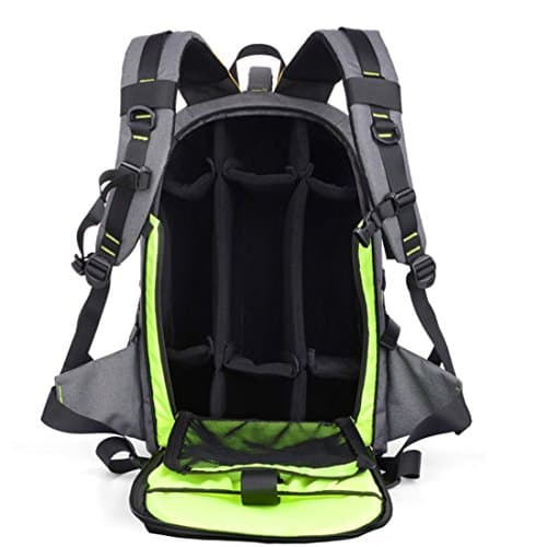 YUHAN Oxford Large Capacity Multi-function Waterproof Anti-shock SLR/DSLR Gadget Camera Bag Professional Gear Photography Travel Backpack Rucksack — view 6