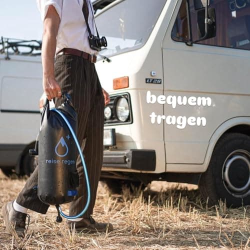 MeinElement Camping Shower – meinMonsun – Mobile Solar Shower and Waterproof Outdoor Drybag – Refresh on Travels and Festivals – Crowdfunding and Design in Germany — view 4