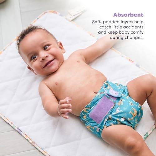 Bambino Mio, Baby Changing Mat (Safari Squad) Travel Nursery Change Mat (60cm x 40cm Open / 20cm x 15cm Folded) — view 3
