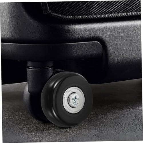 2pcs Suitcase Wheel Replacement Kit with Metal Rubber Swivel — view 3