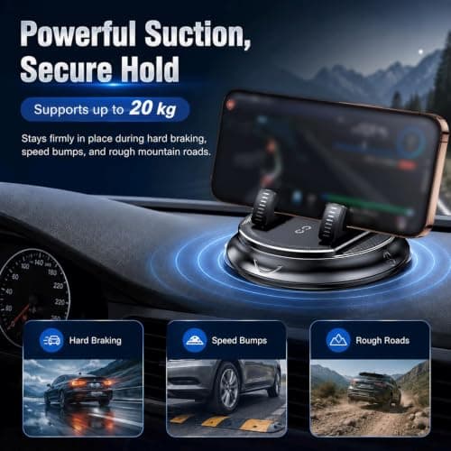 KQLHLHDYZ Car Phone Holder 360 Degree Rotation — view 4