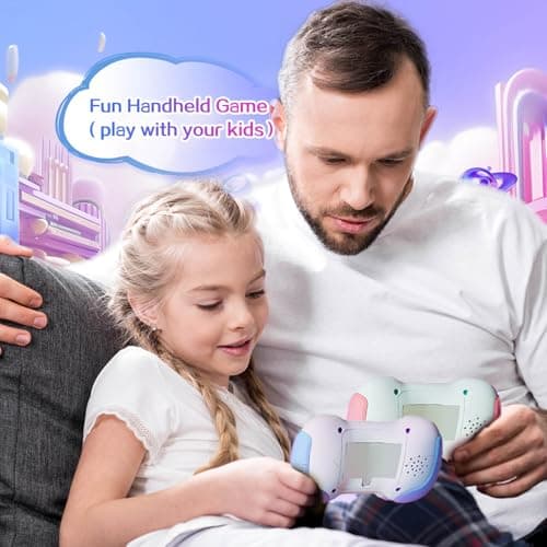 Kids Handheld Games, Upgraded Flashing Quick Press Games Pro for Kids, Speed Push Light Up Fidget Game, Educational Handheld Console Gamepad Toy for Boys, Girls Gifts — view 4