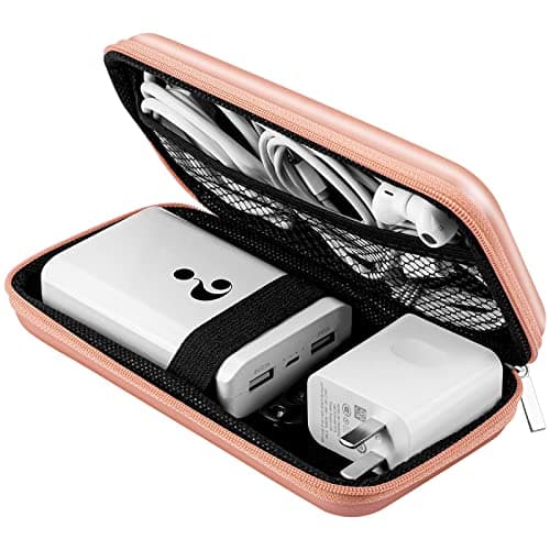 ACOCOBUY Power Bank Case Shockproof Hard EVA Carrying Case for Hard Drive
