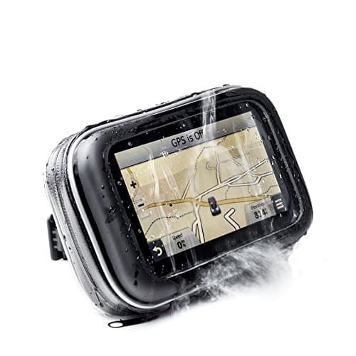 Motorcycle Handlebar Bike Mount Holder With Waterproof Case For Garmin Nuvi 2595LMT 2585TV 2545LMT 2545 2515LT 2515 2595LM GPS Sat Nav — view 6