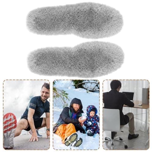 Slipper Footwear Pads - 38-41cm Cuttable Range, Heavy Damping Wools, Extra Fleece Orthoses | North Pole Expedition Trekking Hunting Climbing Travel Skating Backpacking Hiking Daily — view 6