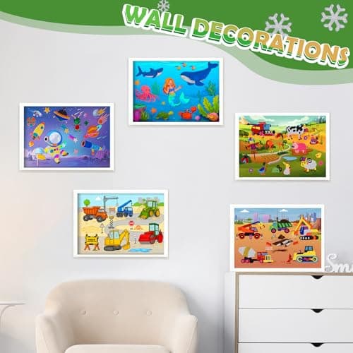 URMYWO Foil Fun Arts & Crafts for Kids Ages 4-12 | Large Size | 20 Themes — view 6