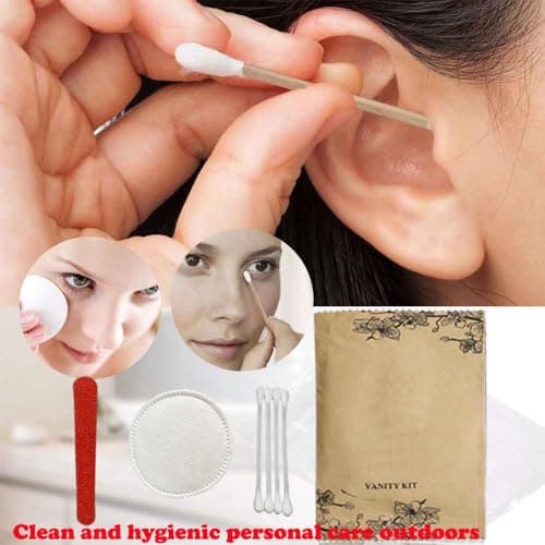 30Pack Luxury Individually Wrapped Disposable Travel Makeup Removal Kit; Hygiene Face Cleansing Vanity Set for Daily Facial Cleansing and Exfoliating; Hotel Amenities Kit;Ideal for Home and Travel — view 4