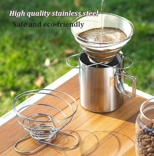 MERMOO YILAN Compact Pour Over Coffee Dripper for 1~2cups with Storage Bag — view 2