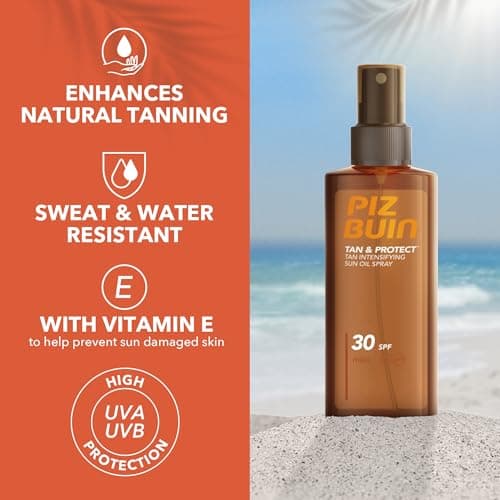 Piz Buin Tan and Protect Tan Accelerating Oil Spray SPF 30 High, 150 ml (Pack of 1) — view 3