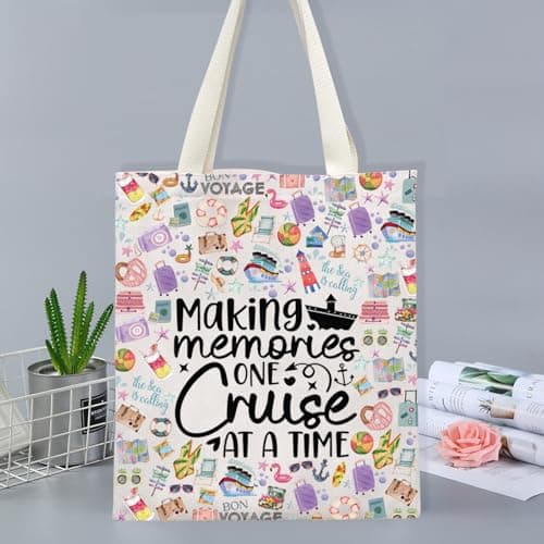 FOTAP Cruise Vacation Shoulder Bag Summer Vacation Gift Beach Life Gift Beach Life Gift Family Vacation Cruise Gifts (MAKING MEMORIES UK) — view 6