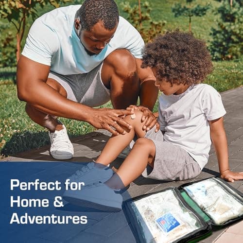 320 Piece Premium First Aid Kit Bag - Includes Eyewash, 2 x Cold (Ice) Packs and Emergency Car Blanket for Home, Office, Caravan, Workplace, Travel — view 4