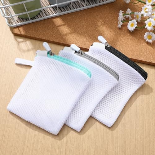 Laundry Mesh Washing Bags 8pcs for Delicates, Polyester — view 6