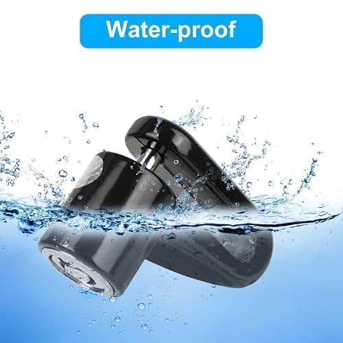 Ainiv Bike Lock, Disc Brake 1300mm/12mm Cycling Cable Lock with 2 Keys,Electric Scooter Accessory Anti-Theft for Xiaomi M365/Pro,Bike, Electric Bike, Skateboards, Strollers, B Black (F5EU-3251053) — view 4