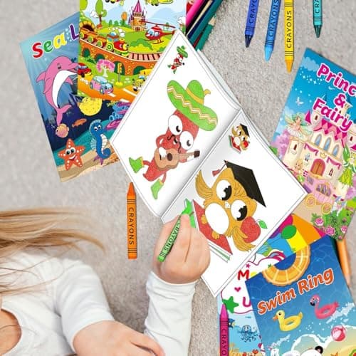 Kalysky 15 Pack Colouring Books for Children, A5 Kids Colouring Books — view 3