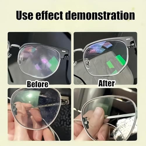 Wtirey Eyeglass Scratch Remover, 30g Scratch Repair Cream - Glasses Lens Scratch Remover for Spectacles, Home, Office, Travel & Road Trip — view 2
