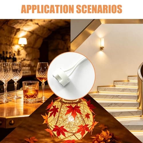 20 Pack MR16 GU5.3 G4 G6.35 GU4 Lamp Sockets for LED & Halogen Bulbs, Ceramic Base Light Socket Holders for LED and Halogen Bulbs Heat Resistant Wires Low Voltage Bulb Holder Fittings — view 6