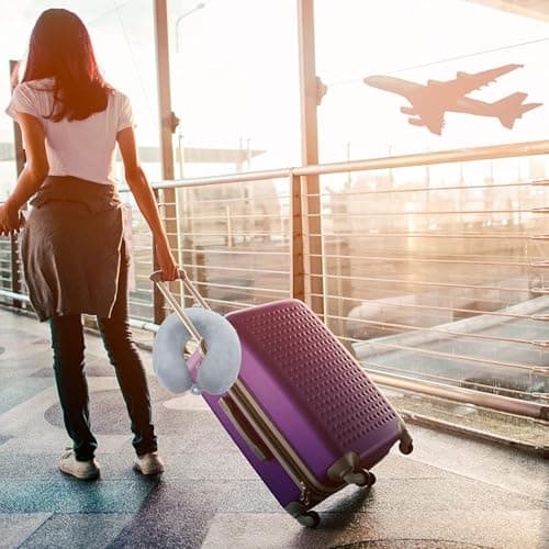kierain Travel Pillow Memory Foam Neck Pillow Support Pillow Luxury Compact Lightweight Quick Pack for Camping,Sleeping Rest Cushion (Black) — view 5