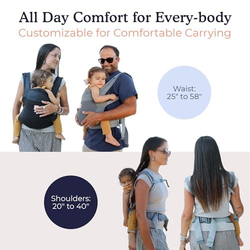 Beco Fly Lightweight Toddler Backpack Carrier, Foldable, 7-20 kg, Grey — view 6