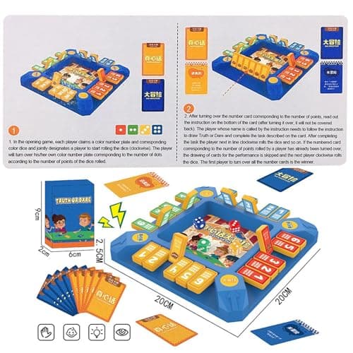 Nybhyjka Family Board Games Travel Night Game — view 6
