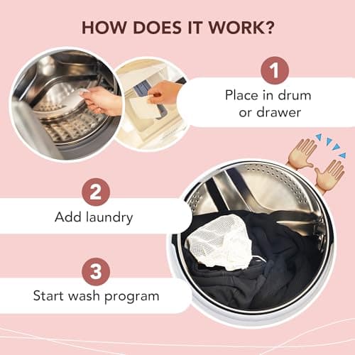 Cosmeau Travel Wash Laundry Sheets Mix Pack - up to 60 Washes (30 sheets) - Eco Laundry Detergent - for Whites, Colours & Blacks - Biodegradable - Hand & machine wash — view 3