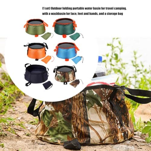 Vexandrie Travel Basin for Hand Washing, Camouflage color — view 4