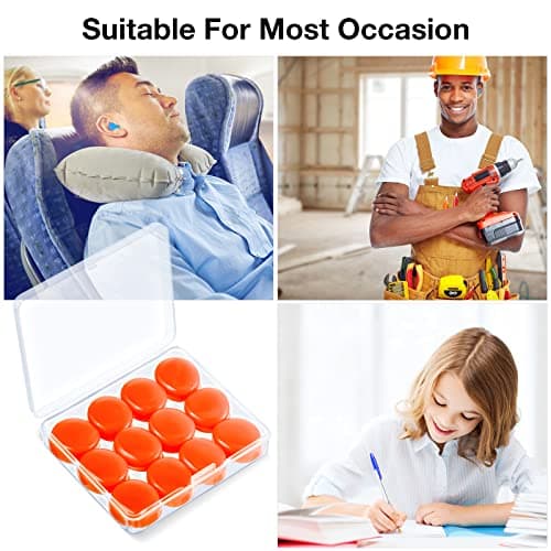Frienda 21 Pairs Silicone Ear Plugs for Sleeping — view 5
