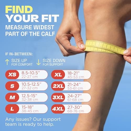 Rymora Calf Compression Sleeves for Men & Women (Ideal for Sports, Running, Shin Splints & More) (One Pair) (Olive Green) (Medium) [M] — view 5