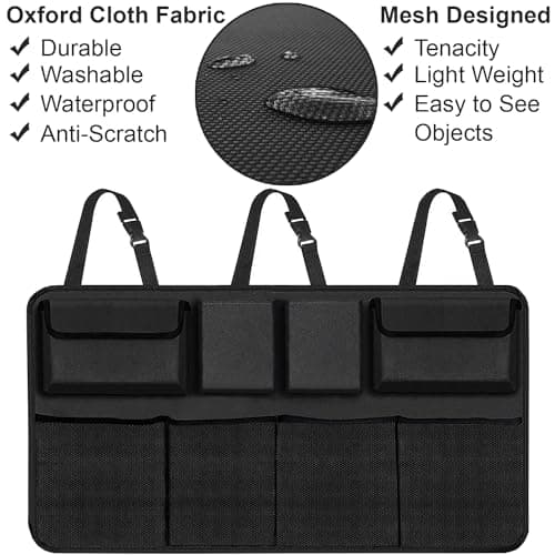 Car Boot Organiser with Multi-Pockets – Foldable Children’s Travel Car Storage Bag, Heavy-Duty Boot Organiser Box for Toys, Groceries, Tools & Daily Use – Universal Fit for All Vehicles — view 5