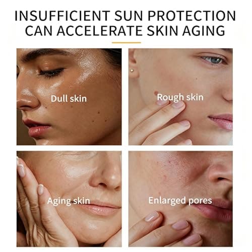 16 Pack Sunscreen SPF 50+ Travel Size – Water Resistant Sun Cream Without White Cast, Non-Greasy Mini Sun Protection for Face & Body, Lightweight UV Protection for Daily Use, 8g Per Piece — view 2