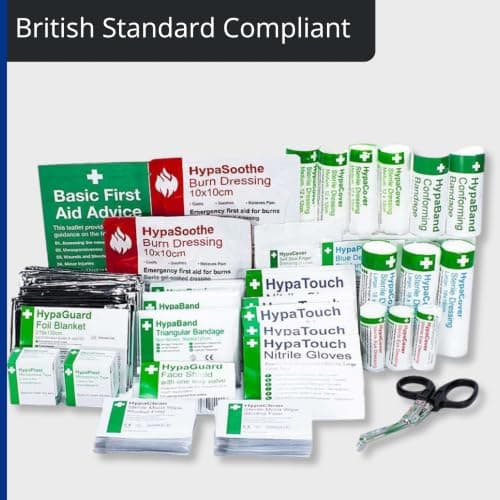 Safety First Aid Group Evolution Plus Catering Kitchen First Aid Kit British Standard 8599, Small Fully-Stocked 1-10 Persons — view 2