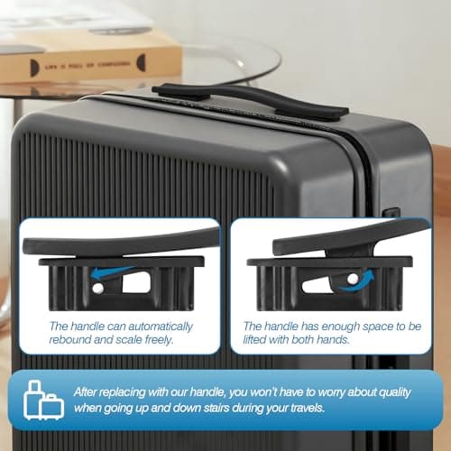 Volein Suitcase Handle Replacement Luggage Case Handle Carrying Grip(B110) — view 4