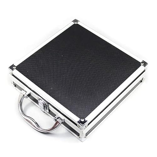 Aluminium Frame Tool Case with Padded Foam Travel Case(M 21.5x21.5x6.5cm) — view 5