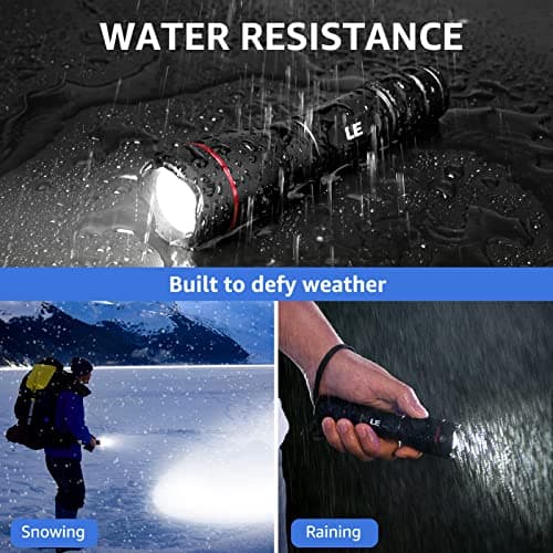 Lepro Torch Rechargeable, 1000 lm Super Bright Flashlight, Adjustable Focus — view 5
