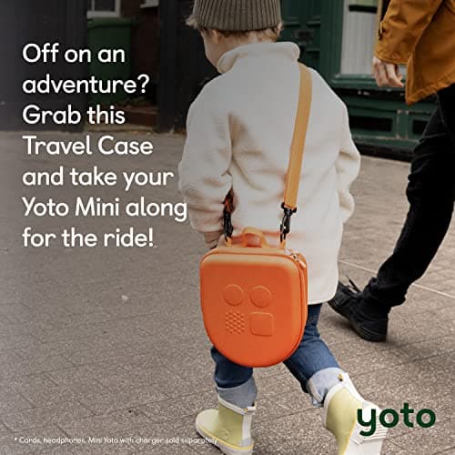 YOTO Mini Travel Case - Hard Shell Carrier with Shoulder Strap, Ages 3-12 — view 3