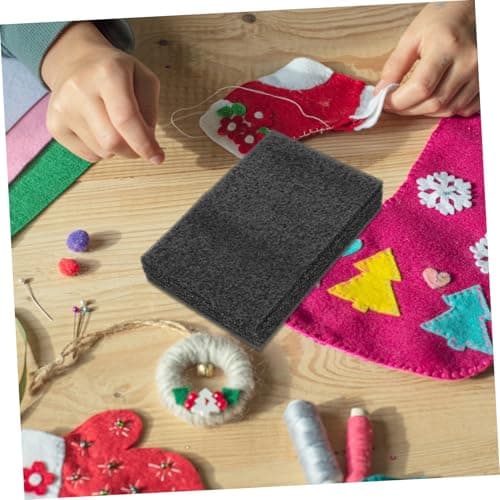Artibetter Needle Felting Mat and Needle Protection 3pcs for Beginners with Pearl Cotton Cushioned Structure and Travel Wool Felting Supplies Starter Kit for DIY Projects — view 6