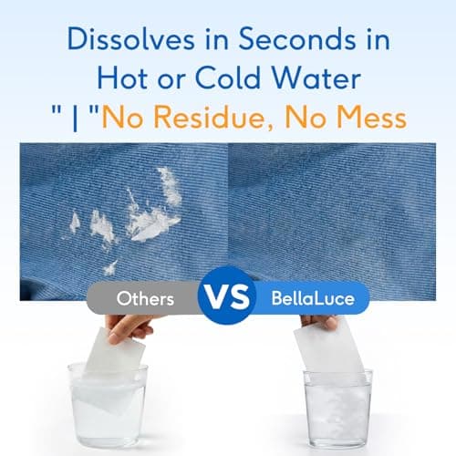 BellaLuce Laundry Detergent Sheets, 240 Loads, Fresh Linen Scent — view 3