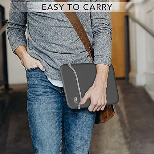 Vibe 10 inch Neoprene Case Sleeve, Compatible for Surface Go 10", iPad Air, iPad 2,3,4 9.7, Samsung Tab A7, Tablet Galaxy Tab E 9.6 & HUAWEI MediaPad Grey — view 6