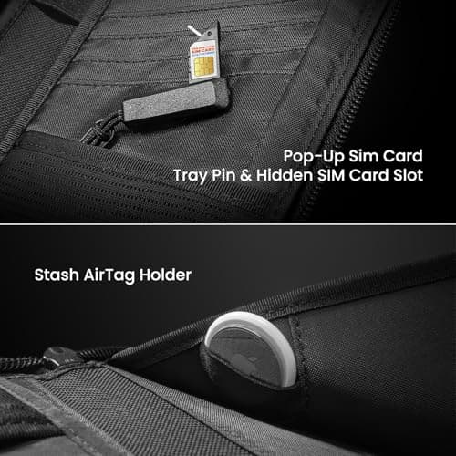 tomtoc Passport Holder Family with RFID Blocking, Passport Wallet Women Men — view 5