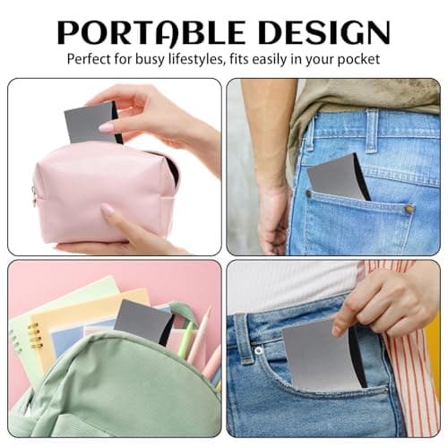 Digital LCD Travel Alarm Clock Small Folding Date Day Calendar Temperature — view 5