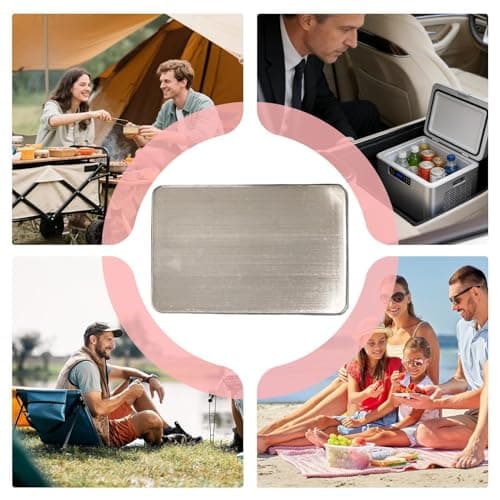 Stainless Steel Cooler Ice Packs Reusable Lunch Cooling — view 4