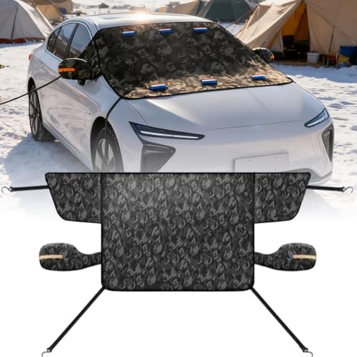 Car Windshield Snow Cover Heavy Duty All Weather Protector — view 2