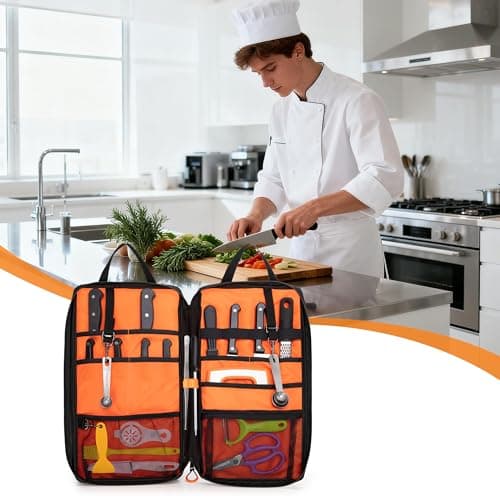Damero 600D Oxford Knife Bag with 9 Slots(Up to 18'') — view 5