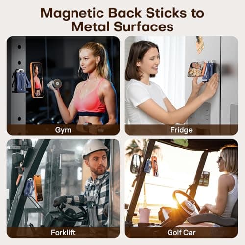 OMOTON TP02 360° Rotating for MagSafe Tripod, for Vlog, Travel, Navy Blue — view 4