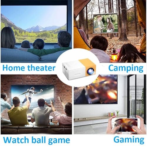 Mini Portable Projector, Compact HD Video Projector with HIFI Speaker — view 5