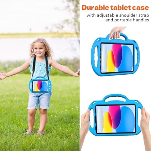 Surom Case for iPad A16 11th Gen 11" 2025/10th Gen 10.9" 2022, Blue — view 5