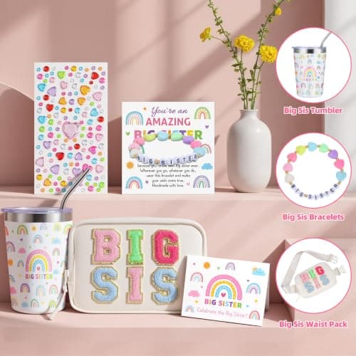 Big Sister Gifts for Girls, 6 Piece New Big Sister Gifts Set — view 4