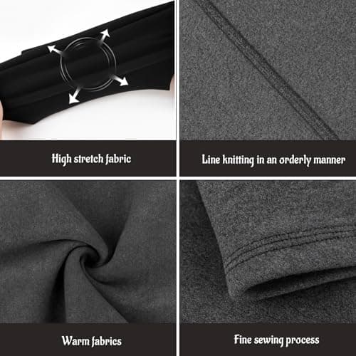 PSFXBM 3 Pack Snoods for Men Women, Winter Neck Gaiter Scarf, Neck Warmer Men, Cold Weather Accessories for Winter Outdoor Sports Skiing Cycling Running — view 3