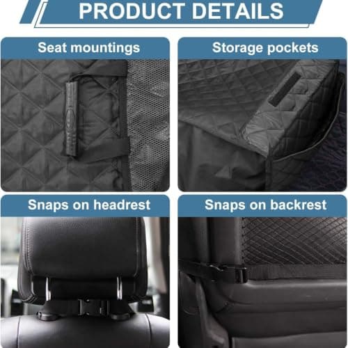 Dog Car Seat Cover Front For Audi A4 B5/A4 Quattro/A4 Avant/A4 Es/A5 — view 3