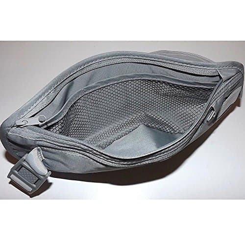 Travelon RFID Blocking Undergarment Waist Pouch, Gray, One Size, Gray, One Size, RFID Blocking Undergarment Waist Pouch — view 4