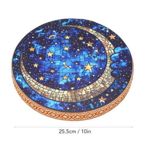 Eminchu Ocean Wave Drum, 10 Inch Wooden Travel Sea Sound Drum — view 6